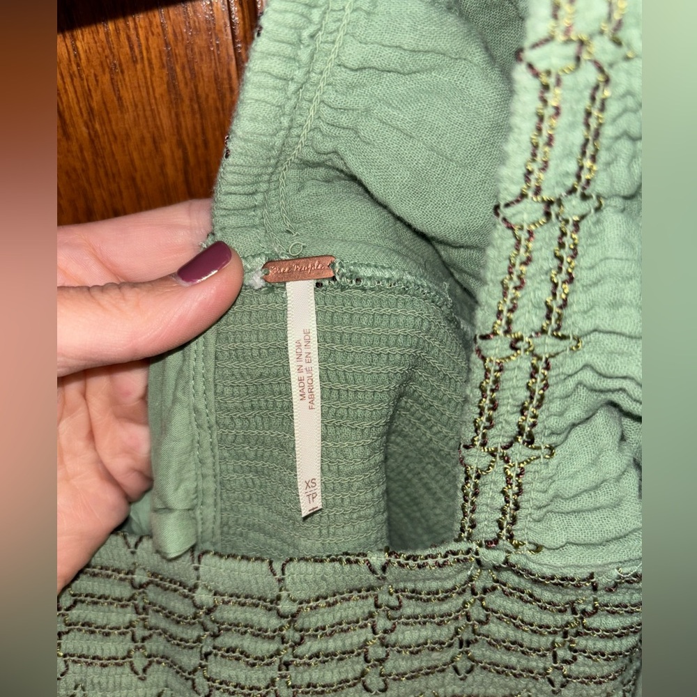 Free People Easy To Love Bubble Dress - Picture 3 of 5